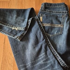 Cinch Men's Blue Jeans 28x36